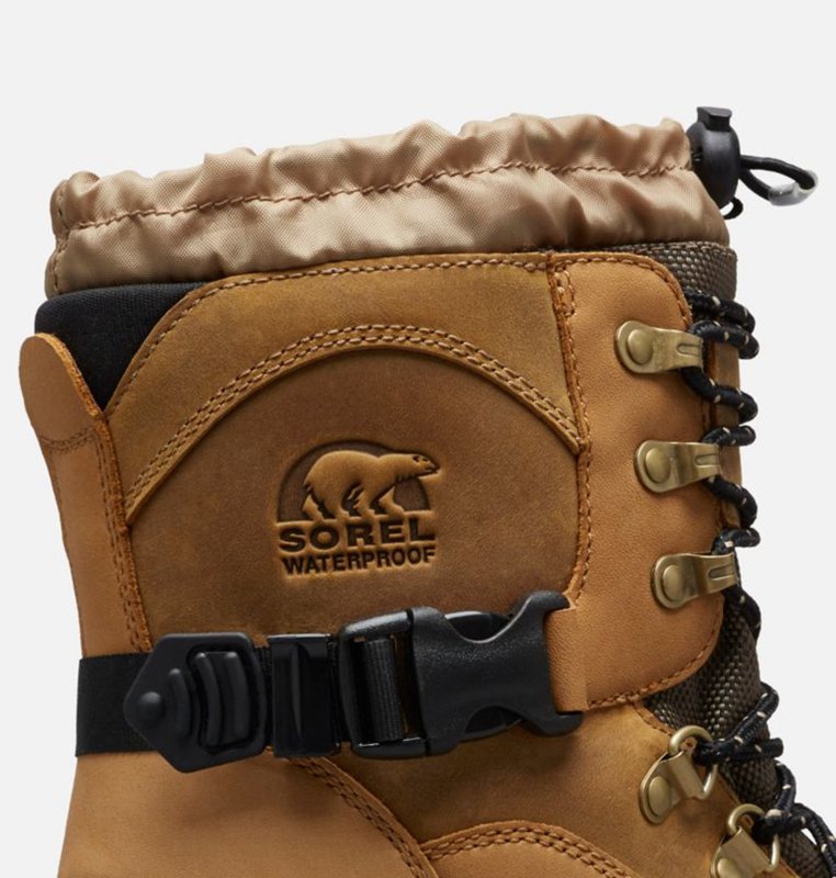 Sorel Conquest™ - Mens Snow Boots Brown/Black - 630951KFM